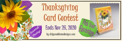 2020 Thanksgiving Card Contest UPDATE