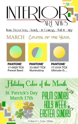March Holiday Trend Colors